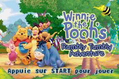 Winnie the Pooh Rumbly Tumbly Adventure screenshot 2 for GameBoy Advance